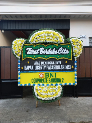 Papan Bunga Duka di Indra Kasih