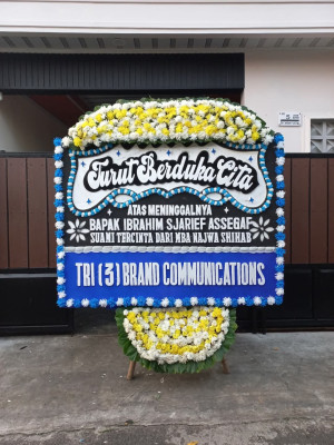 Papan Bunga Duka di Indra Kasih